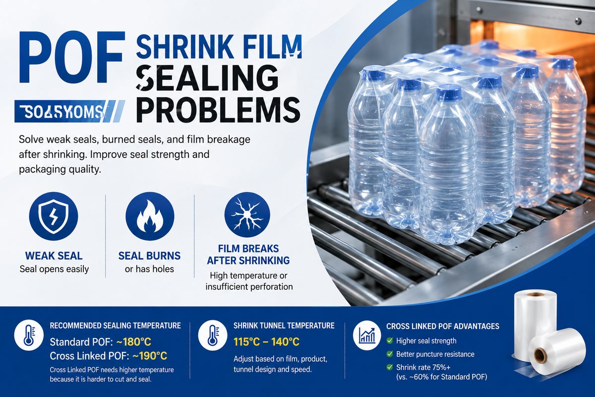 POF Shrink Film Sealing Problems: Causes and Solutions