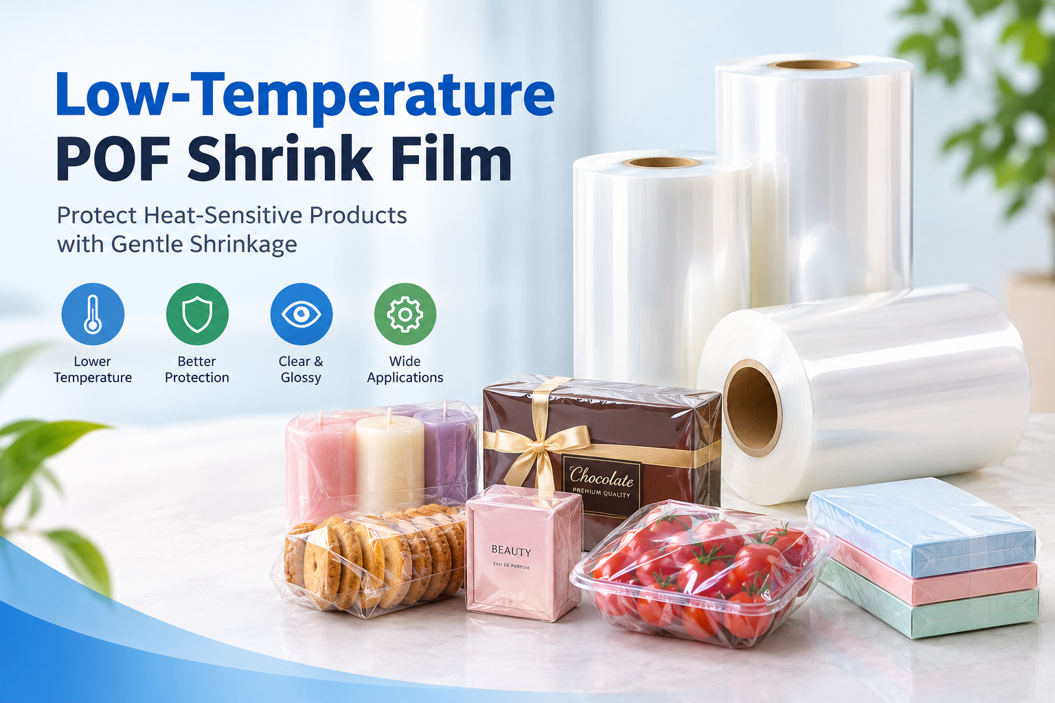 Low-Temperature POF Shrink Film: Benefits & Applications