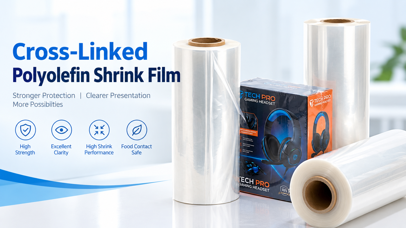 Why Cross-Linked Polyolefin Shrink Film Is a Smart Packaging Choice