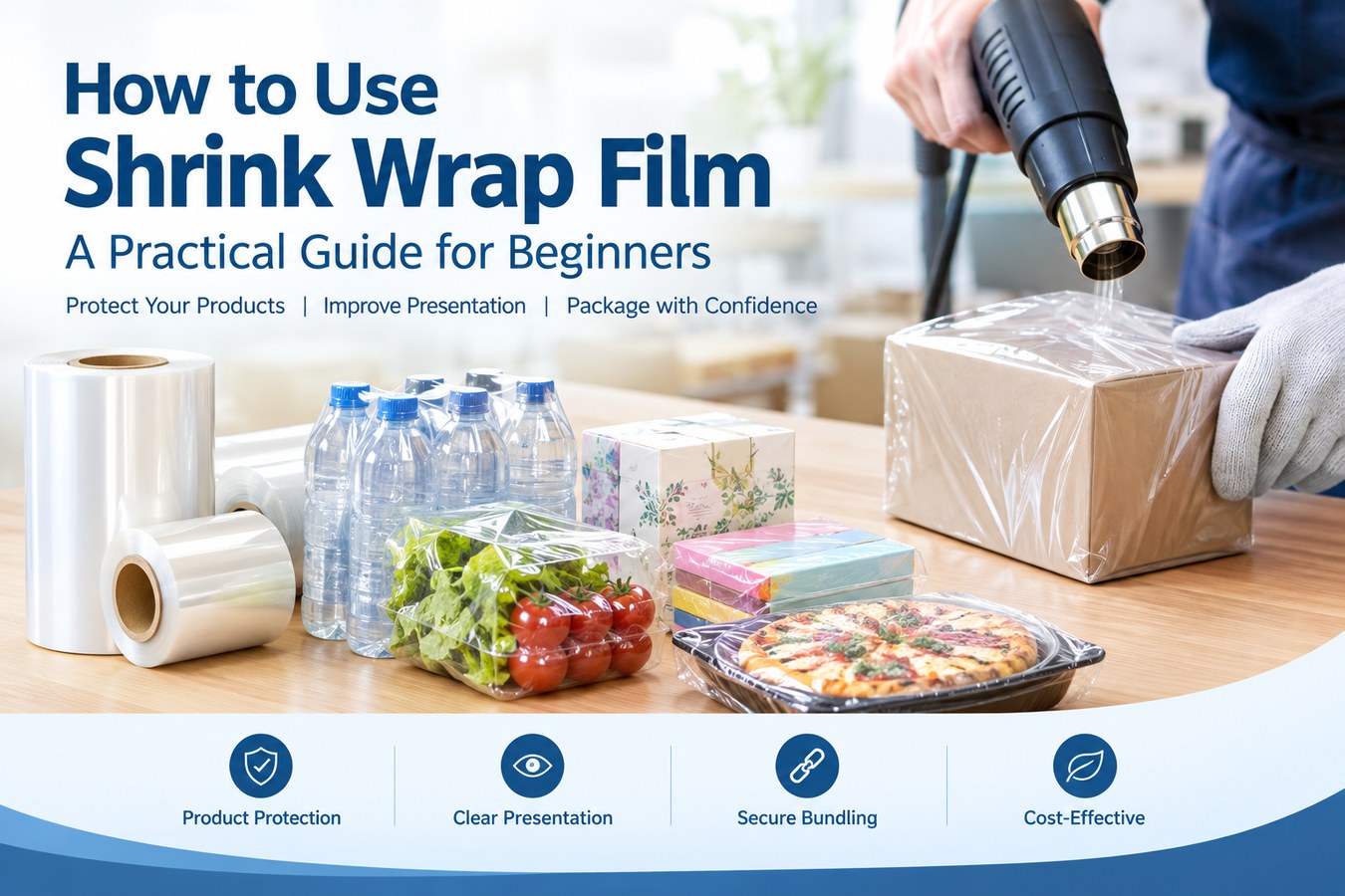 How to Use Shrink Wrap Film: Beginner's Guide and Tips